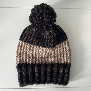 NEW Handmade Knit Baby Hat with PomPom